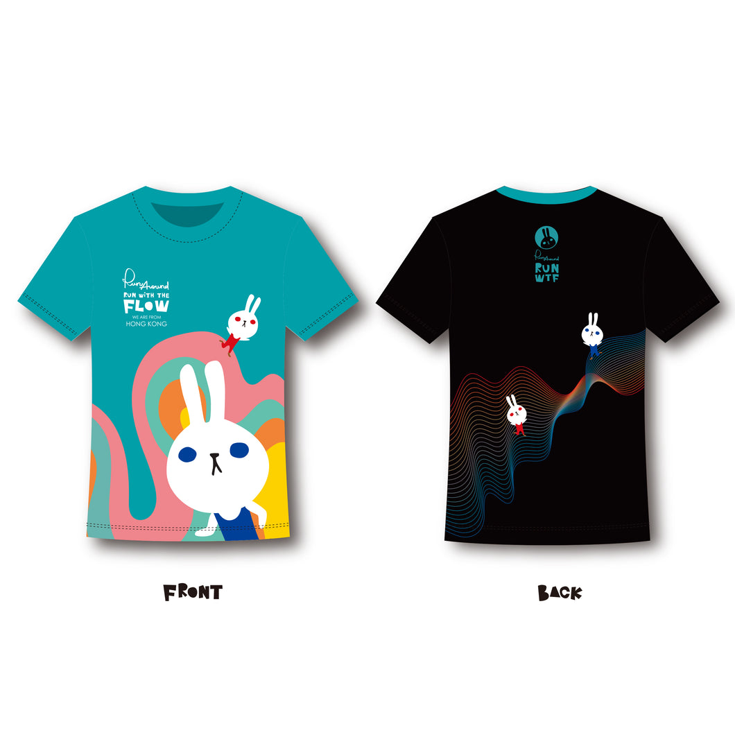 RunAround Run With The FLOW 紀念tee (接受預訂)
