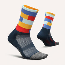 將圖片載入圖庫檢視器 Elite Light Cushion Mini Crew Sock (Crypto Navy/Crypto Reflector)
