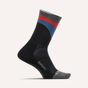 Elite Light Cushion Mini Crew (Retrograde Black/Retrograde Blue/Retrograde Teal )