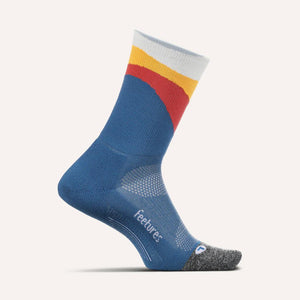 Elite Light Cushion Mini Crew (Retrograde Black/Retrograde Blue/Retrograde Teal )