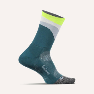 Elite Light Cushion Mini Crew (Retrograde Black/Retrograde Blue/Retrograde Teal )